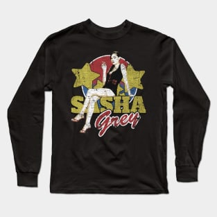 Sasha Grey 2008 Models Vintage Crack Long Sleeve T-Shirt